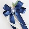 Elegant Wedding Car Door Handle Ribbon Decorations Door Handle Flower Bowknot Decoration for Wedding Car and Venues