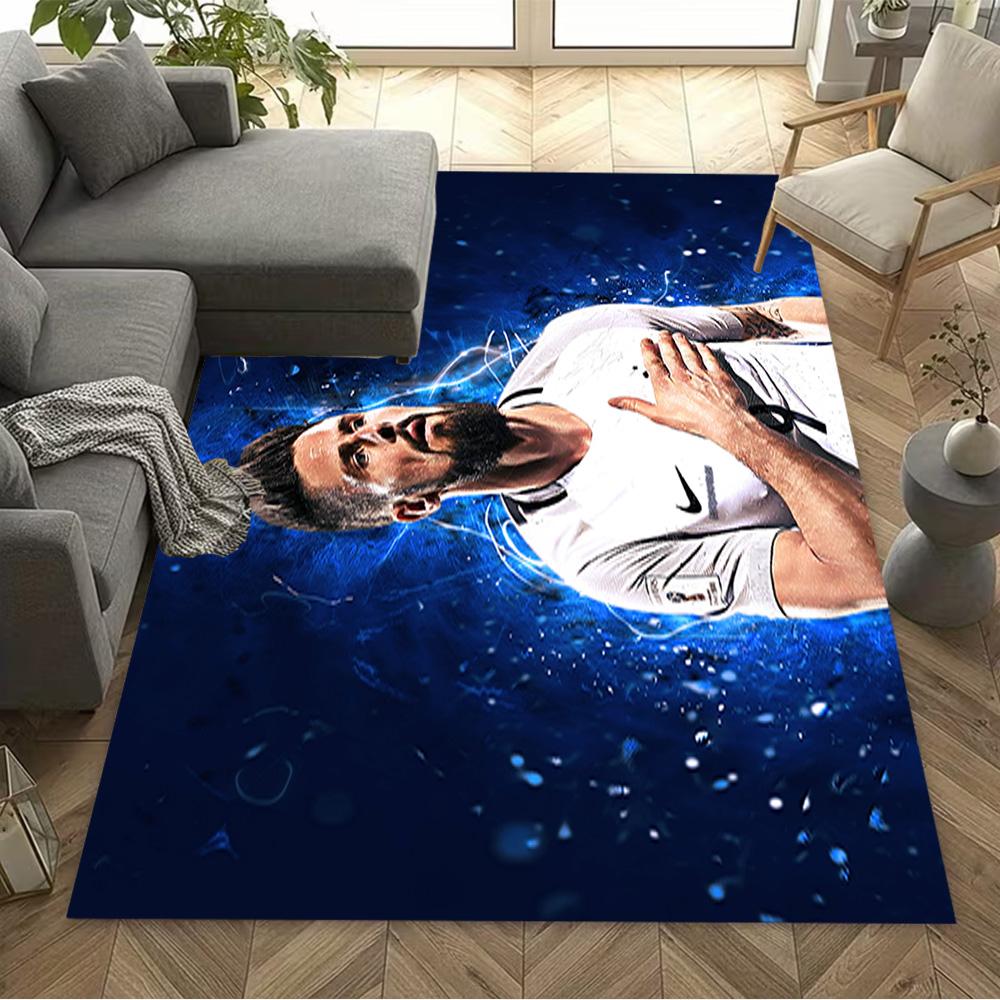 Borussia Dortmund Celebration Floor Rug Office Rug Design for Dormitory Outdoor Foyer Playrooms Antislip Carpet Anime Office Decor