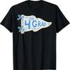 Floral Pennant First Day of 4th Grade For Teacher Student T-Shirt
