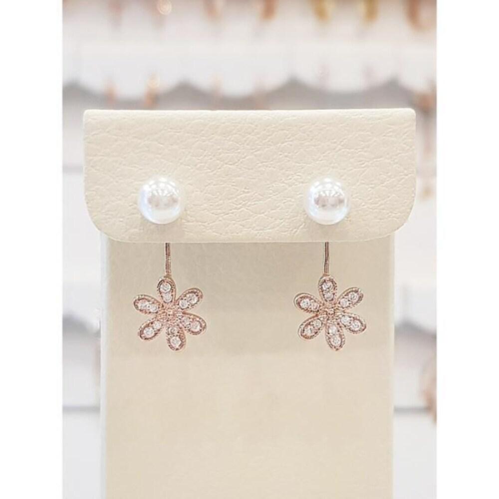 Volare Savezone01 20th Birthday Gift for Women, Two-Way Pearl Earrings Spe758 (15998812)