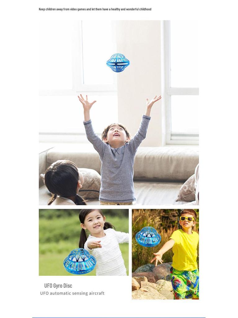 Intelligenter leuchtender Bumerang induktiver fliegender Ball Spielzeug für Kinder