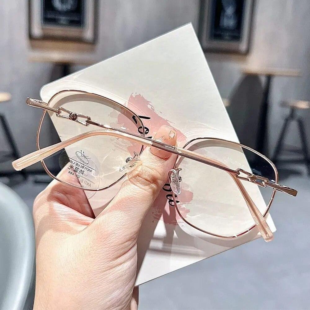 Модные женские дизайнерские очки с блокировкой синего света — фото 5