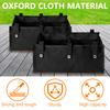 1/2Pcs Large Rollator Walker Basket Foldable Oxford Cloth Under Seat Rollator Pouch for Wheelchair Medical Replacement Storage