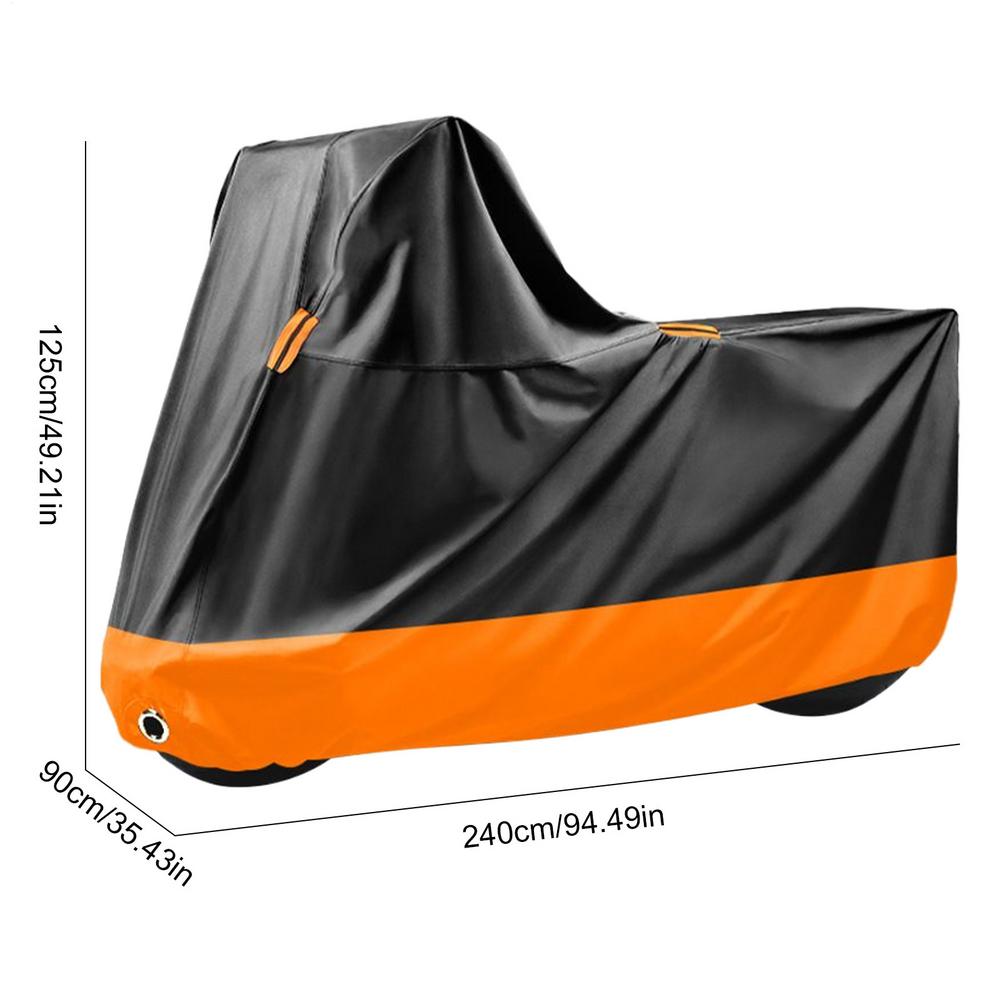 Motorcycle Covers Motorcycle Rain Protector Outdoor Windproof Protective Shade Guard Portable Motorbike Protector For Desert