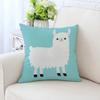 Cute Cartoon Alpaca Pillowcase Car Ornaments Office Living Room Sofa Home Pillowcase