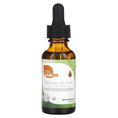 Βιταμίνη D3 & K2, 30ml(1 ουγγιά)