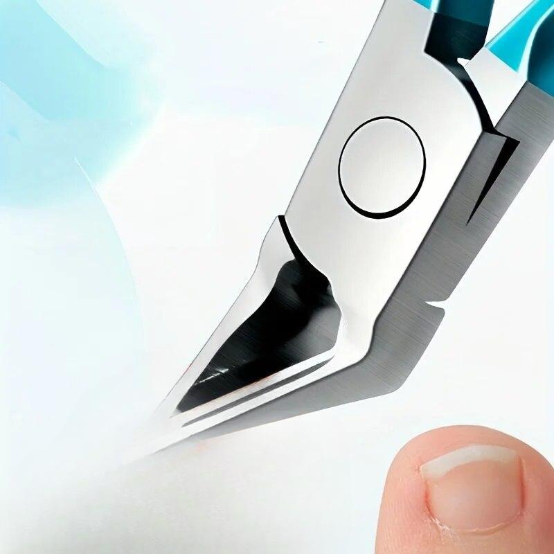 1PC Toe Nail Clipper For Ingrown Or Thick Toenails Toenails Trimmer Professional Podiatrist Toenail Nipper With Stainless Steel Supe