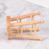 Dollhouse Wooden Round Bar High Stool Simulation Mini Ornaments Children Toy