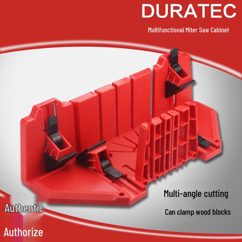 Duratec Woodworking Multifunctional Miter Saw Box & Gauge (45°)