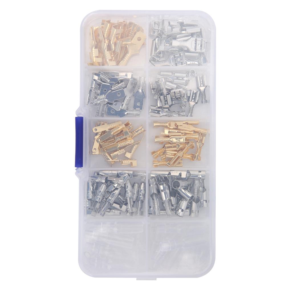 150Pcs Insulated Wire Terminals Male Female Cable Connector Industrial Supplies 2.8/4.8/6.3/4mm