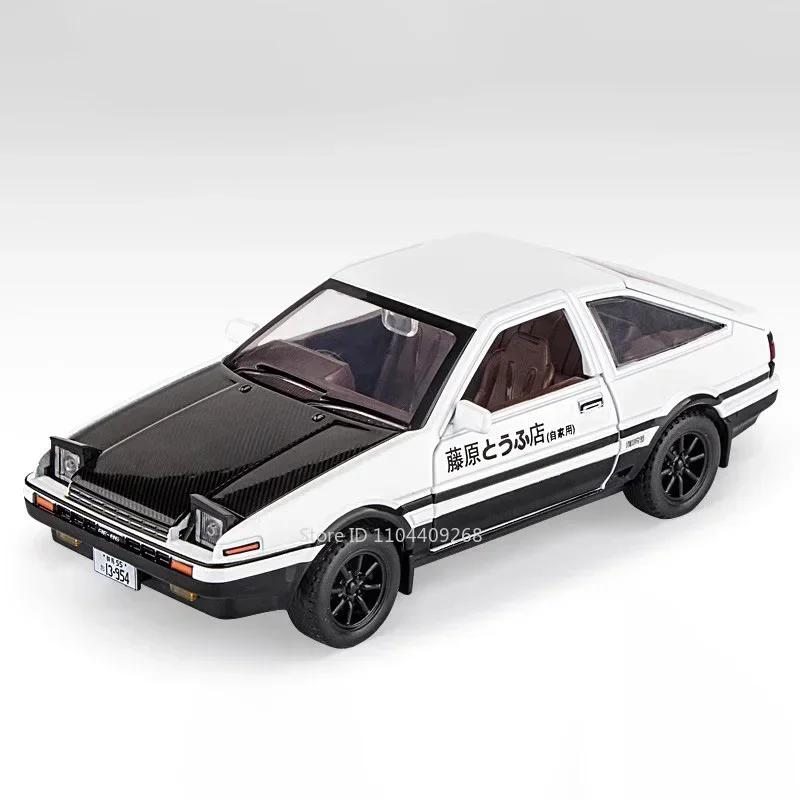 

1:30 Масштаб Subaru Forester AE86 Модель автомобиля Игрушка Литой металл Модели с амортизацией Симуляция Музыка Свет Детские игрушки Подарки