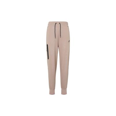 Pantaloni de jogging sport Tech Fleece cu fermoar pentru femei, gri maro CW4293-272