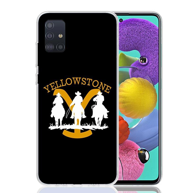 Yellowstone TV Show Phone Case For Samsung Galaxy A52 A32 A22 A12 A02S A50S A30S A51 A31 AA71 Note 20 Ultra 10 S10 Plus Galaxy A