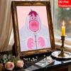 Disney Pearl Painting Inside Out Mumu Art Kit Adult Beginner Home Wall Decor Special Shape
