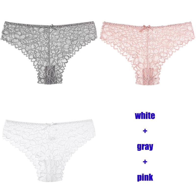 

3 шт./лот Сексуальна нижня білизна з нижньою білизною з нижньою білизною з нижньою білизною з бавовни та промежиною, що дихає, з нижньою талією. M