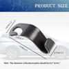 Car Headrest Hook for Purses and Bags 4 Packs,Car Back Seat Headrest Hanger,Universal Vehicle Storage Organizer(Black,4Pack)