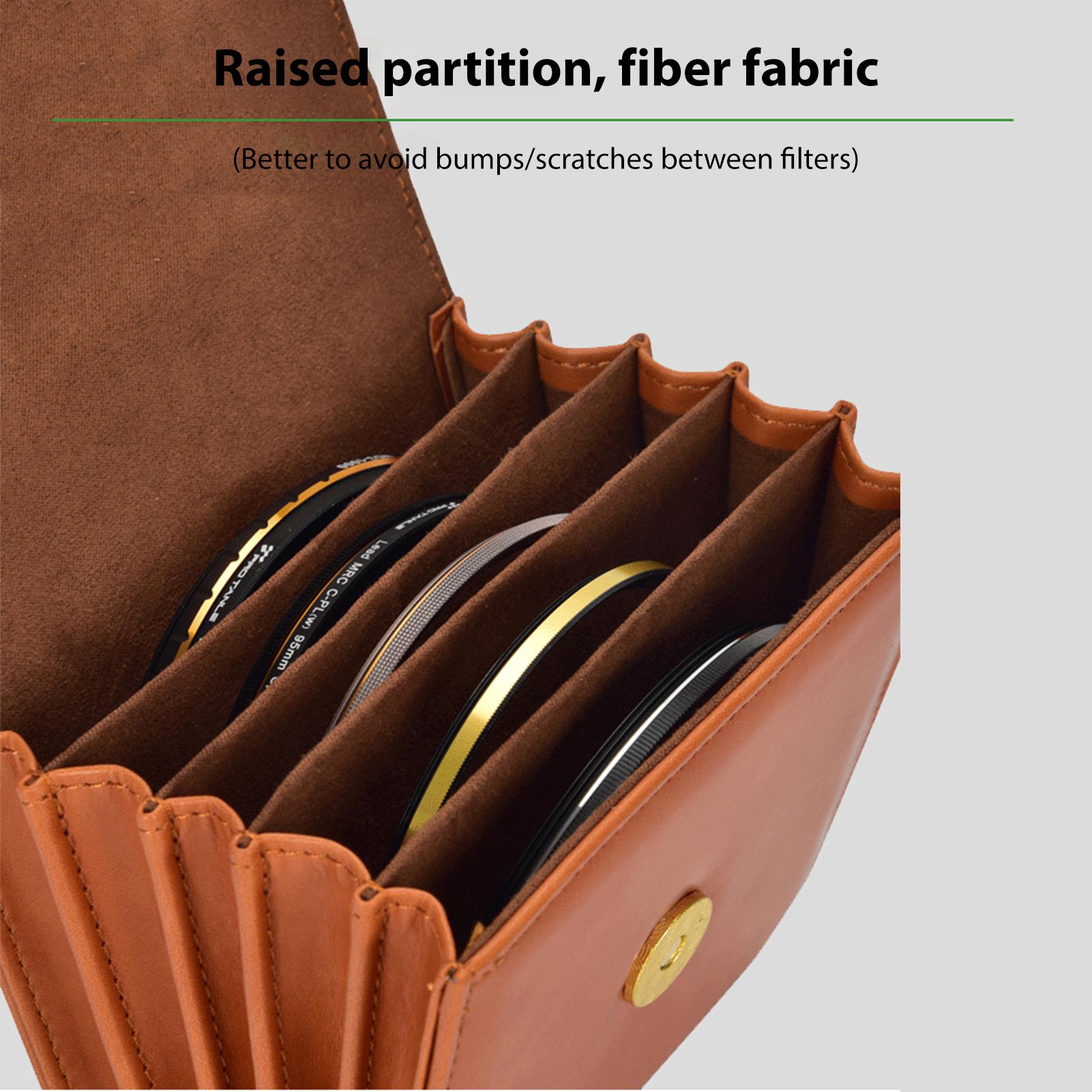 PRO TANLE 5 карманный фильтр-мешок сумка для хранения фильтров чехол для линз чехол — фото 5