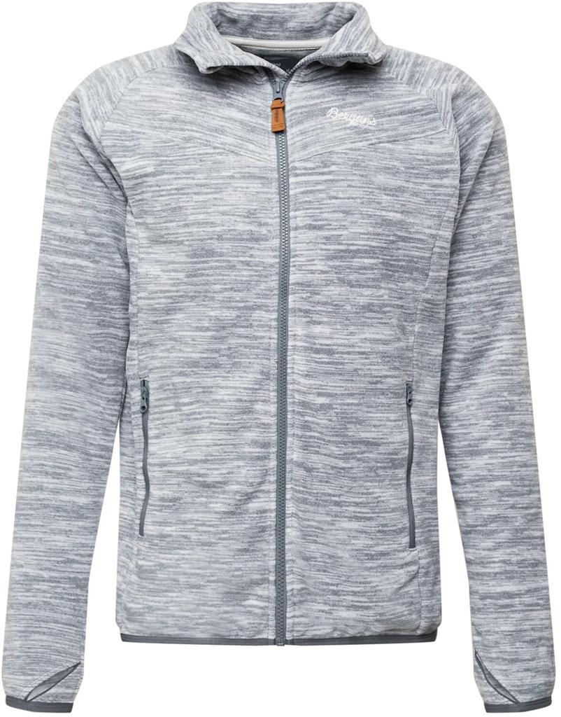 Bergans Hareid Fleece Jacket Nohood (3029) алюминий