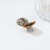 Boho Vintage Insect Stud Earrings With Full Rhinestone Floral Design Women 2025