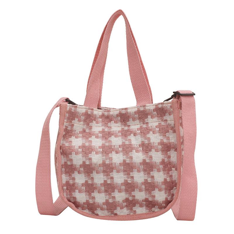Tragbare Canvas-Tasche zum Tragen in der Hand für Damen Sommer Neu Koreanischer Stil Ins Modische Umhängetasche