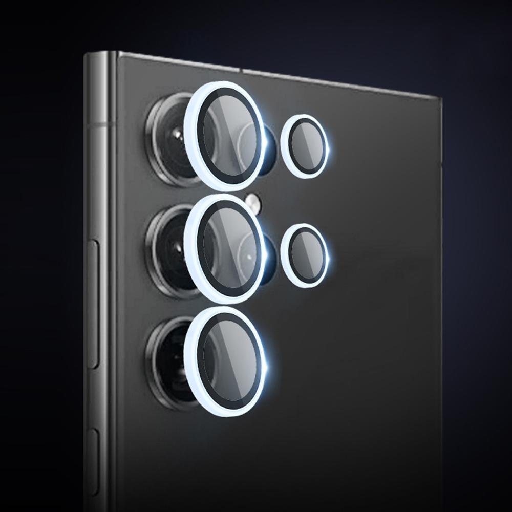

X-LEVEL AR Spotlight Series For Samsung Galaxy S25 Ultra Camera Lens Protector Set HD Individual Lens Film Titanium Blue