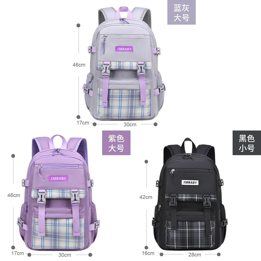Sesame Baby Kids School Backpack With Breathable Nylon For Elementary Students