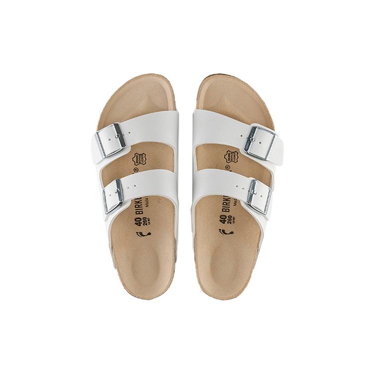 Birkenstock Arizona Birko-Flor 'White' Men's 51733
