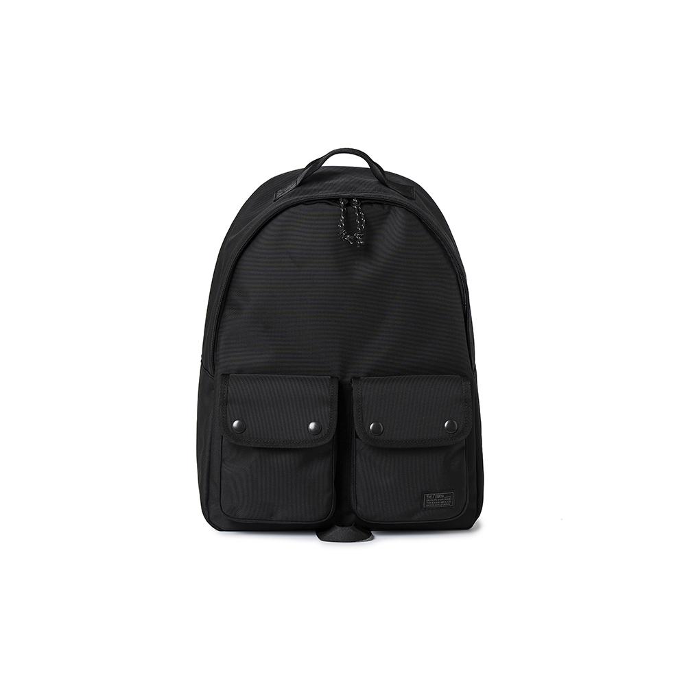 The Earth Cordura Ballistic 2 Pocket Daypack - Black