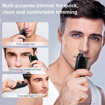 Electric Nose Hair Trimmer Mini Electric Trimmer for Nose Rechargeable Nose and Ear Hair Trimmer For Man Nose Hair Cutter