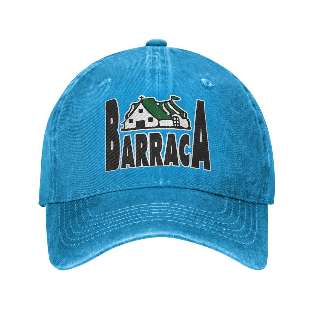 Vintage Barraca Discoteca DJ Spain Disco Baseball Caps Unisex Distressed Denim Washed Snapback Hat Nightclub Outdoor Adjustable