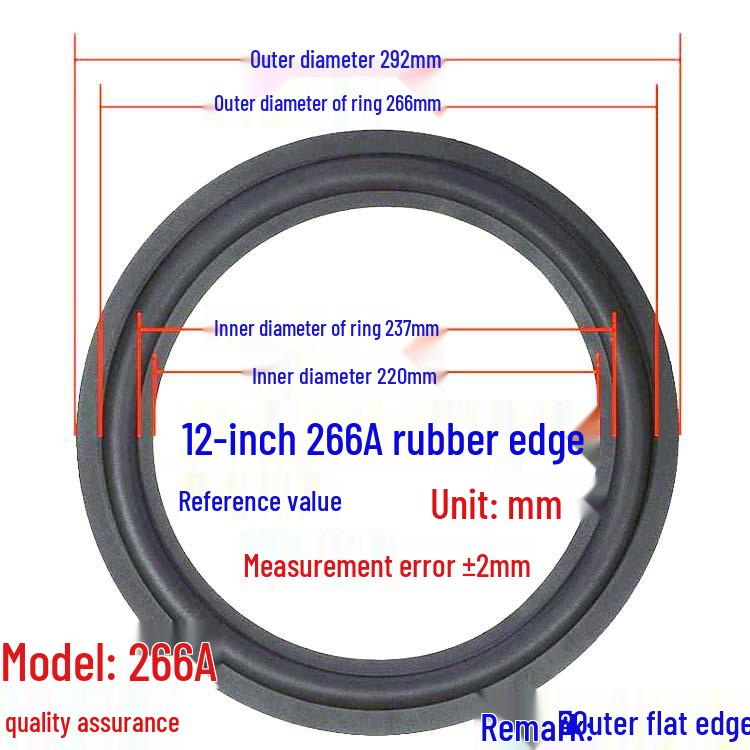 Speaker Repair Rubber Edge Ring - Replacement Folding Parts