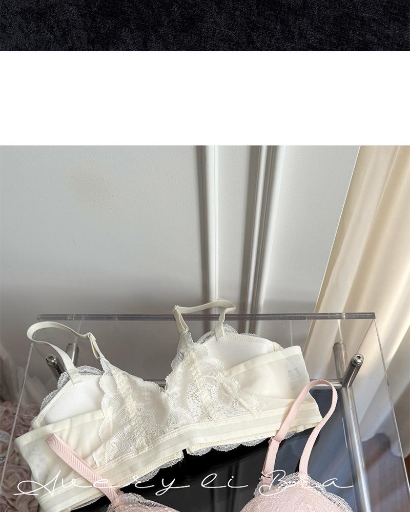 Wąska Aleja Francuska Koronka Przednie Zapięcie Push-Up Biustonosz dla Małych Biustów - Podkreśla, Unosi i Wspiera z Seksownym Designem Pleców.