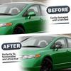 1Pair Carbon Fiber Rearview Side Mirror Cover Caps For Honda Civic 2006-210 2011