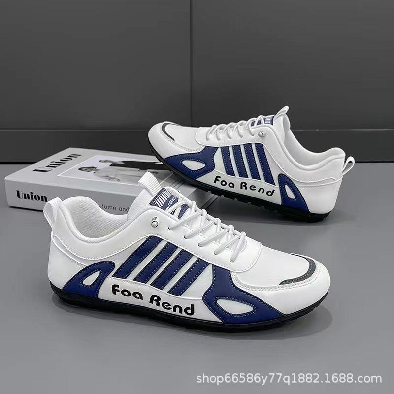 

Мужская обувь весна новая тенденция универсальная дышащая обувь Doudou ультралегкая с мягкой подошвой спортивная и повседневная обувь мужская обувь на одной педали 39 белый