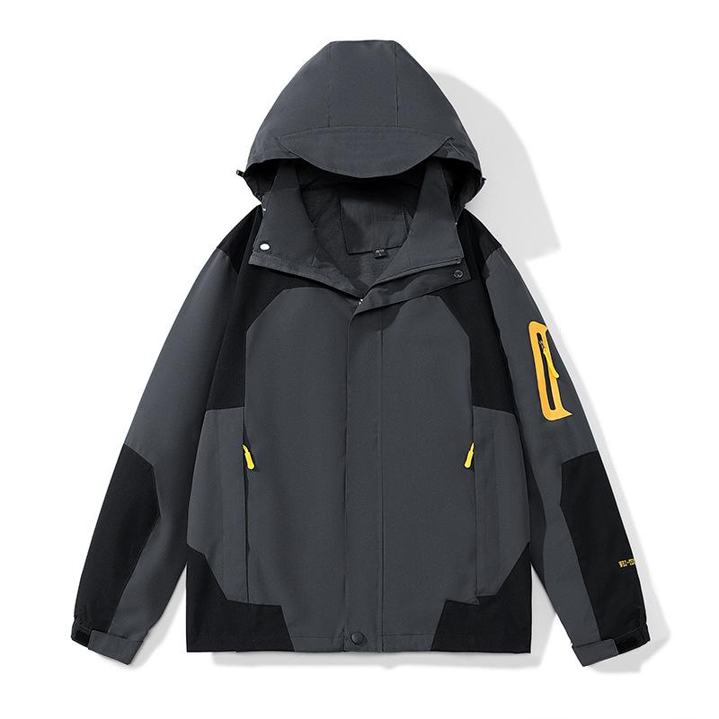 Spring, Autumn and Summer Jacket Men's and Women's Jacket Thin Waterproof Windproof Jacket Outdoor Sports Mountaineering Jacket