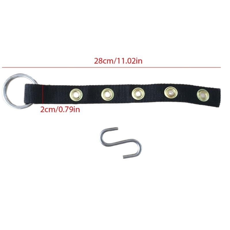 Nylon Strap with Metal Hook Automobile Dents Repair Tool Universal Car Dent Removal Tool Dent Fixing Accessory