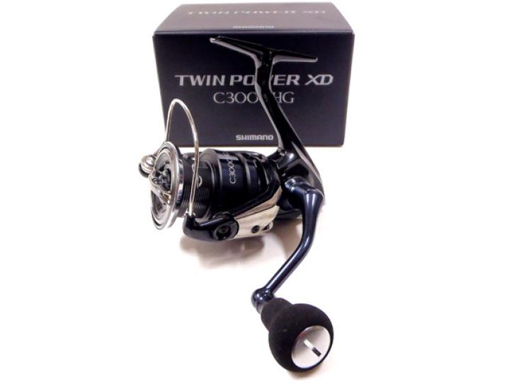 [USED]SHIMANO 25 Twin Power XD C3000HG Spinning Reel High Gear Versatile Freshwater & Saltwater