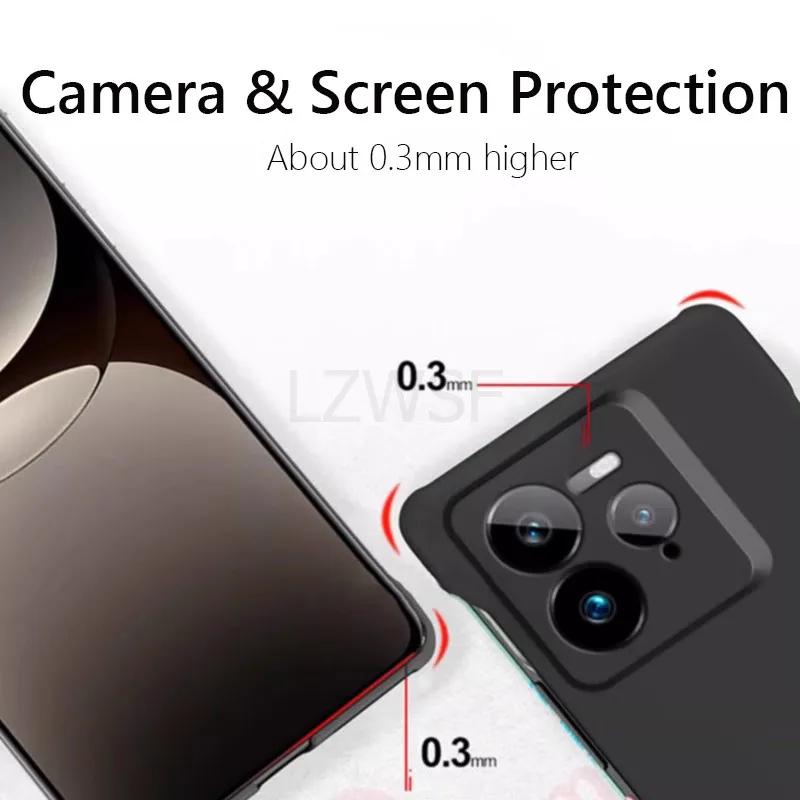 Bezramkowe Cienkie Matowe Twarde Tylne Etui Na For Realme GT7 Pro GT 7 GT7 Pro GT7Pro GT 7T GT7T G Odporne na Wstrząsy Fundas Coque