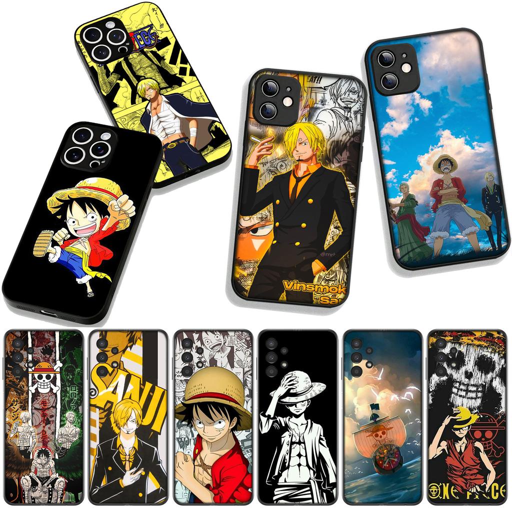 Poster Zoro One Luffy Pieces Sanji Phone Cover for Apple iPhone 17 16 11 Pro XS Max XR 6 7 8 Plus 16E SE 2020 Air 5 SE2 Case