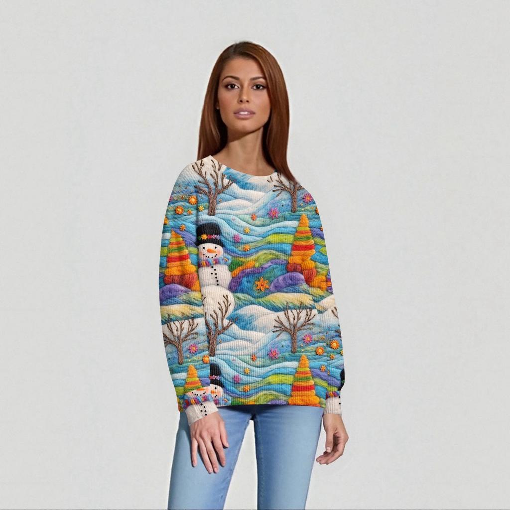 Women's Daily Casual Tops  Knitted Sweater