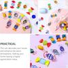 12pcs Colored Candies Family Decoration Glass Candy Decor Creative Candy Decors Simulated Candy Decor Funny Candy Prop Candy Crafts Party Layout Prop