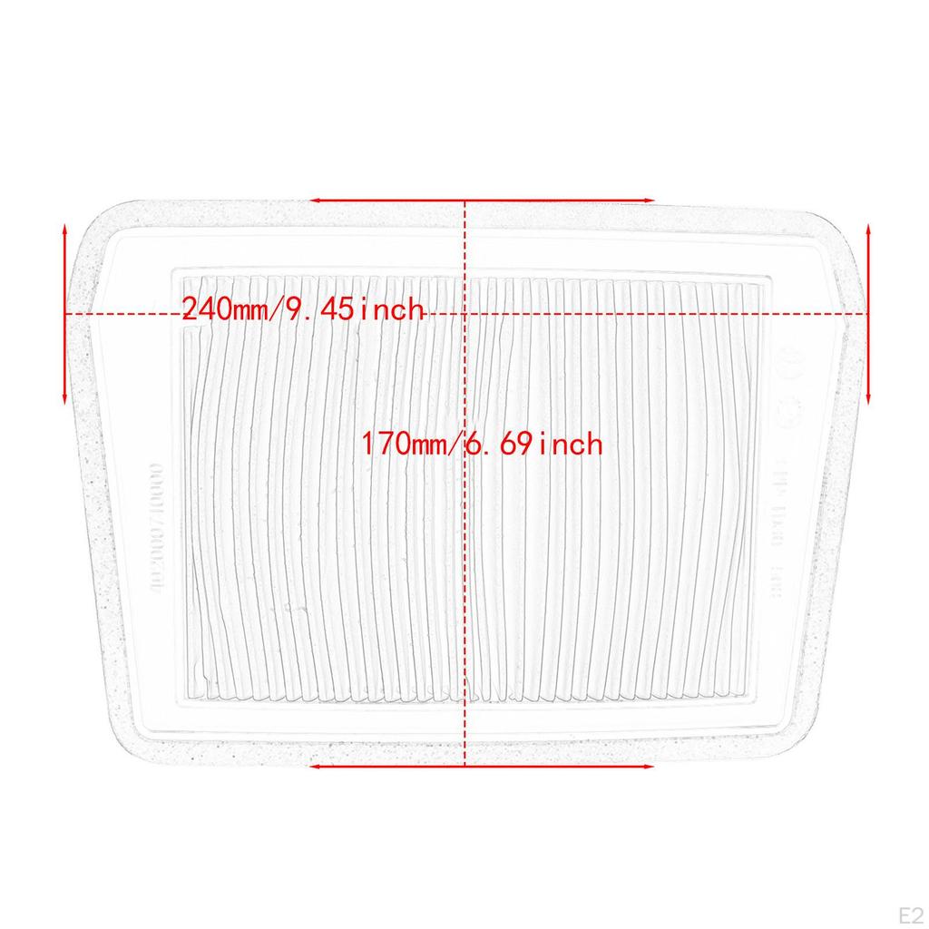 Luftfilter Bj700-5F Motorcykeltillbehör Enkel installation för Benelli