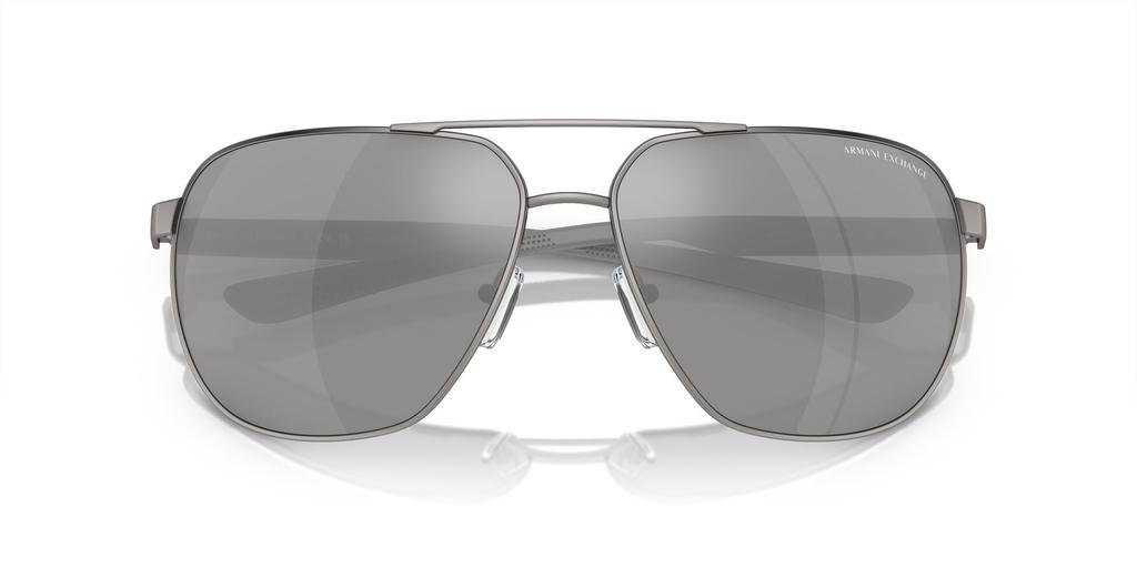 Sunglasses AX2047S MATTE GUNMETAL 63 [Armani Exchange]