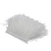 Feather2/5/10Meters 10-15CM Light Color Ostrich Feathers Trim Ribbon Plumes Selvage Tassel for Wedding Skirt Dress Sewing Accessories