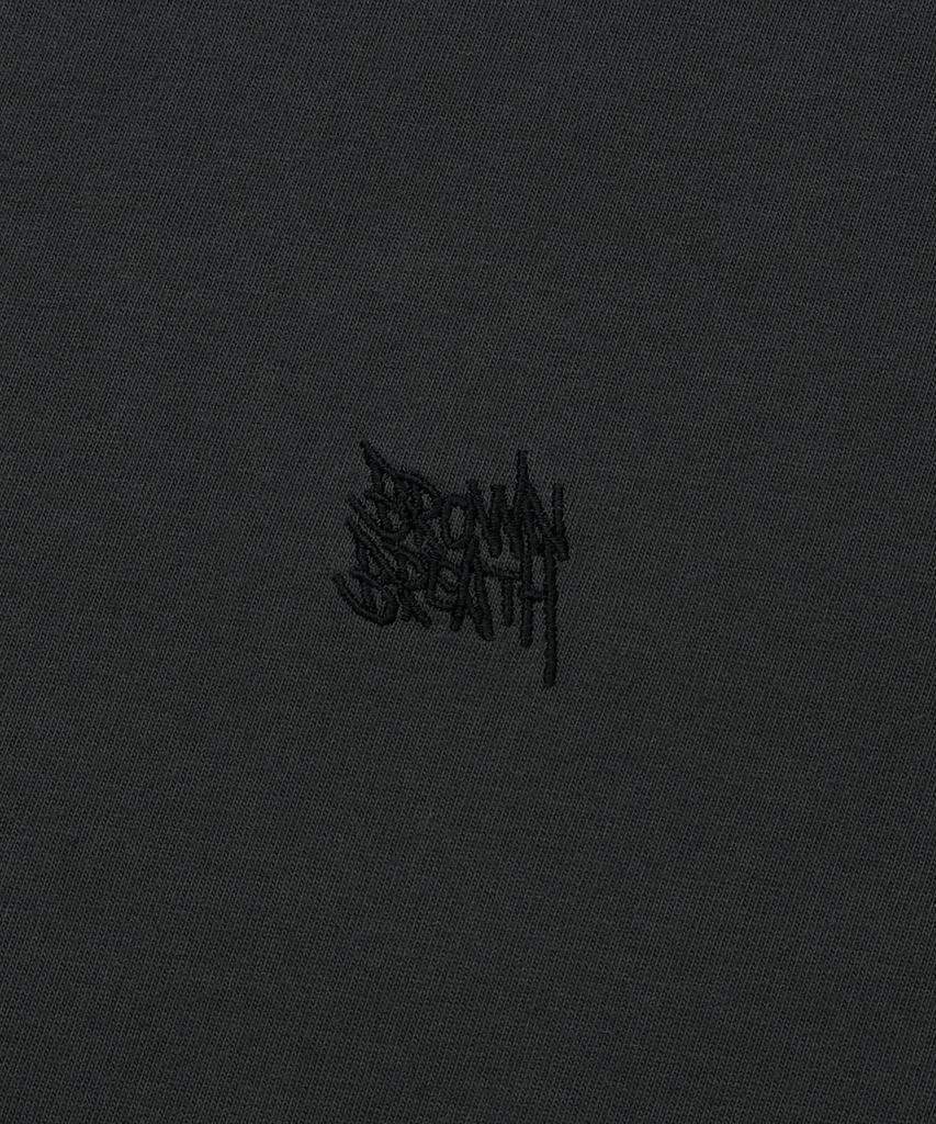 BROWNBREATH Delivery Tag Tee - Charcoal