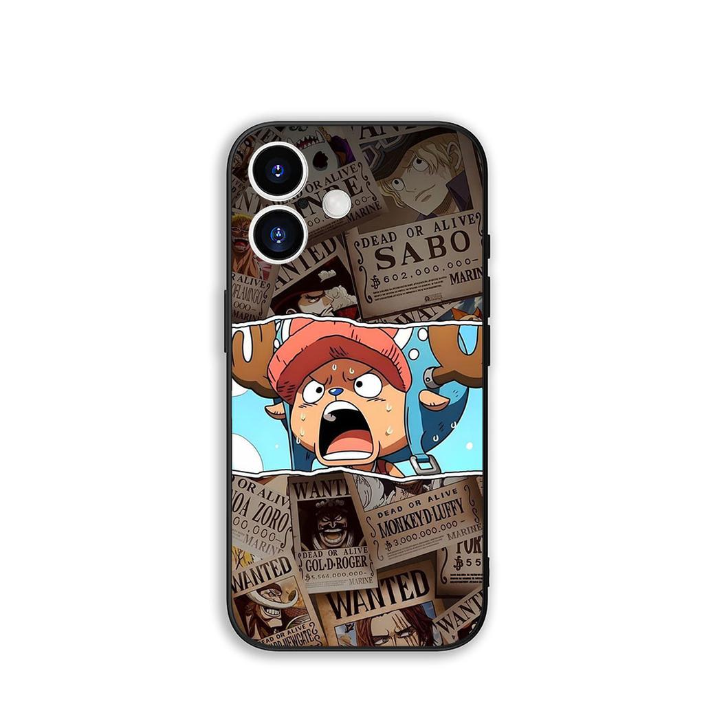 Phone Cover Tony Chopper Comics One Piece Casing for Apple iPhone 16 15 14 Plus 13 12 Mini 17 Pro Max + ProMax 16E Air 15+ Case