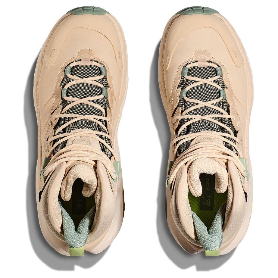 HOKA One One Kaha 2 Gtx Comfortable Versatile Non-Slip Durable Shock Absorbing High-Top Hiking Shoes Unisex Hiking Shoes Beige 1123155-OKLB