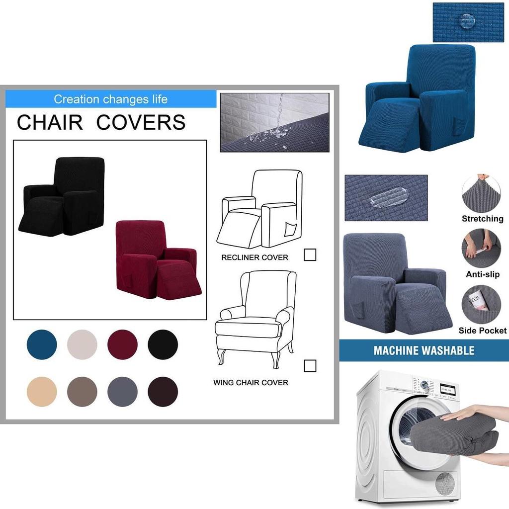 Wasserdichter Stretch-Liegesesselbezug mit luxuriösem Jacquard-Stoff für ultimativen Komfort