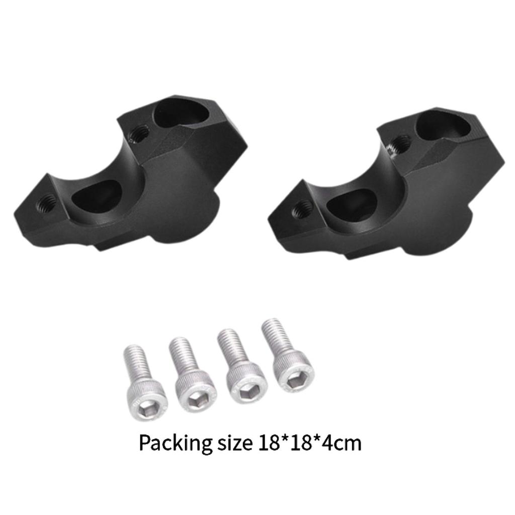 Handlebar Riser Kit for Honda Xadv 750 17-20 Convenient Installation Motorcycle Accessories Sturdy Aluminum Alloy with Bolts