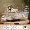 Golden Bear Acrylic Hamster Villa - Spacious Luxury Transparent Cage